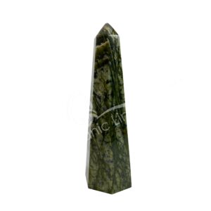 Polished Jungle Jade Six Sides Obelisk