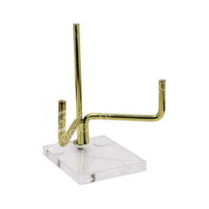 Gold Brass Branches Stand with Acrylic Base