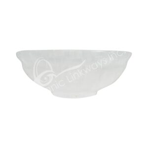 Selenite Bowl with Curves
