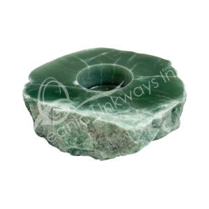 Green Aventurine Top Polished Tealight Holder