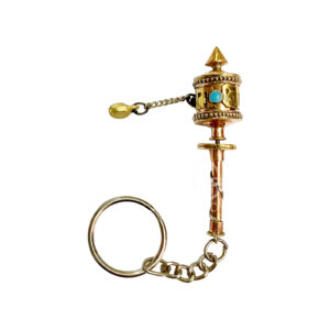 Prayer Wheel Kechain