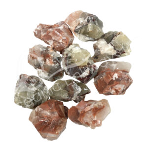 Rough Mexican Red and Brown Calcite