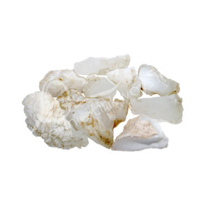 ROUGH - JADE, WHITE 4-9"