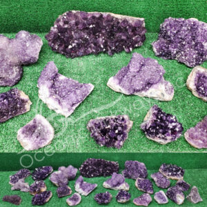 DRUSE - AMETHYST, URUGUAYAN 3-10" (LOT #8)