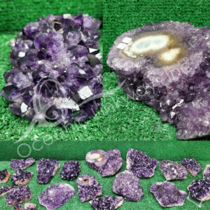 DRUSE - AMETHYST, URUGUAYAN 1-8" (LOT #9)