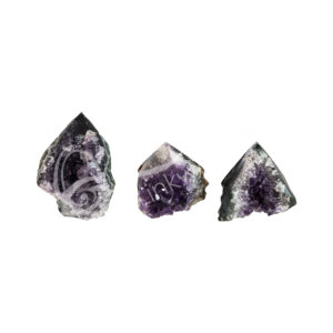 Amethyst Top Polishd Point with Druse