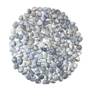 Blue Calcite Tumbled Stones