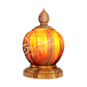 Pine Wood Lamp No Cord
