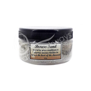 Brown Sand in Jar