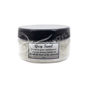 Gray Sand in Jar