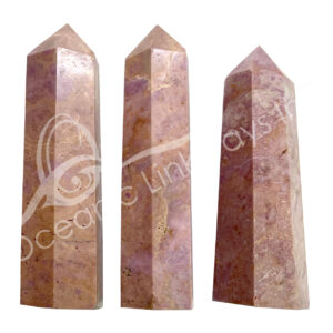 Polished Thulite Six Sides Obelisk