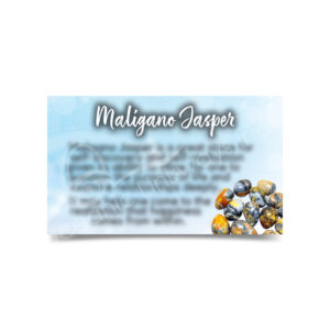 (CLOSE OUT) MARKETING CARD - JASPER, MALIGANO (PK 50) 2X3"