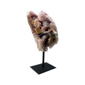SPECIMEN - AMETHYST, PINK WITH & WITHOUT METAL STAND 8-16"
