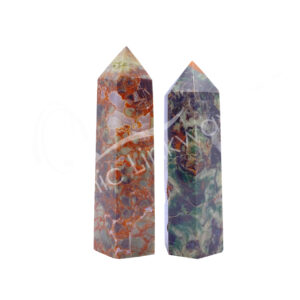 Polished Multicolor Jasper Six Sides Obelisk