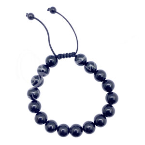 Black Tourmaline Adjustable Bracelet