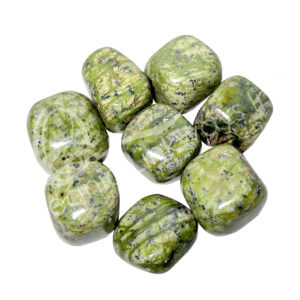 Jungle Jade Tumbled Stones