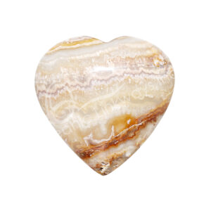 Polished Desert Jasper Heart