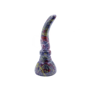 Ðragonblood Jasper Witch's Broom Carving (Pack of 2)