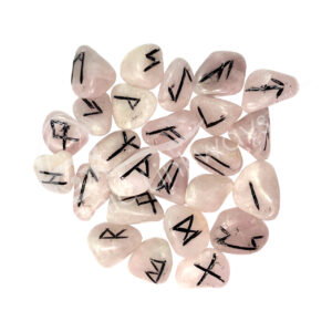 RUNE SET - LAVENDER QUARTZ 15-25 MM