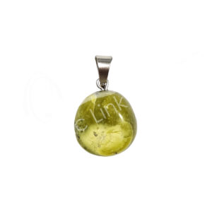 Serpentine Tumbled Stone Pendant