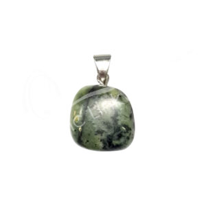 Nephrite Jade Tumbled Stone Pendant