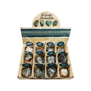 Azurite/Malachite Pop-Up Display Box Set of 12