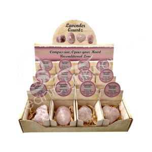 Lavender Quartz Pop-Up Display Set of 12