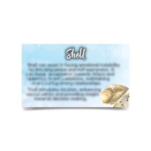 (CLOSE OUT) MARKETING CARD - SHELL (PK 50) 2X3"