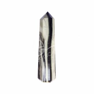 Mixed Colors Serpentine 6 Polished Sides Obelisk
