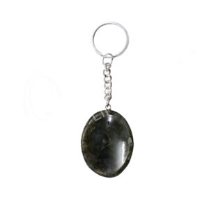 Labradorite Worry Stone Keychain (Pack of 3)