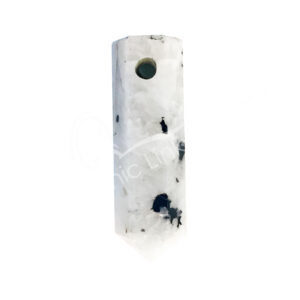 Quartz with Black Tourmaline Point Pendant