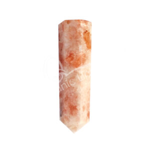Sunstone Point Pendant with 2 mm Hole