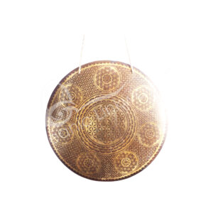 (CLOSE OUT) GONG - FLOWER OF LIFE 18"DIA