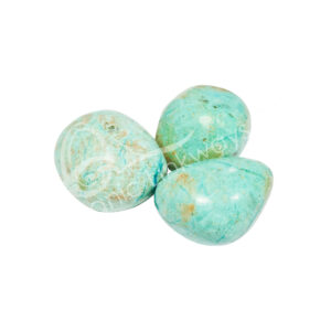 Polished Smooth Inca Turquoise Pebbles