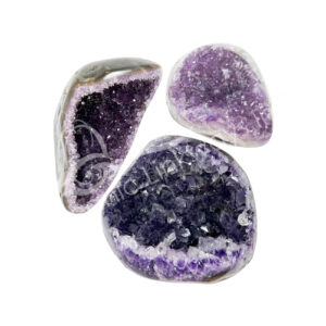 Amethyst Uruguayan C Geode Edge Polished