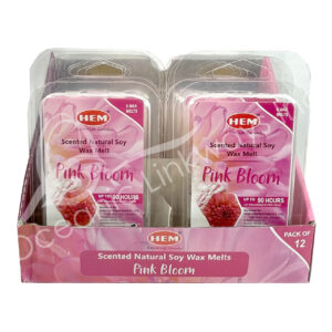 (CLOSE OUT) SCENTED SOY WAX - PINK BLOOM (DZ) 1.69OZ