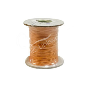 Orange Waxed Cotton Cord