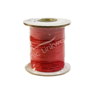 Red Waxed Cotton Cord