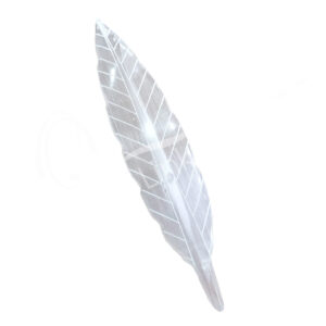 FEATHER - SELENITE 2"W X 7.5"L