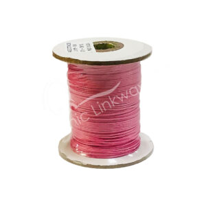 Pink Waxed Cotton Cord
