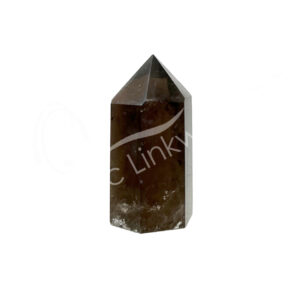 Polished Smoky Quartz 6 Sides Obelisk