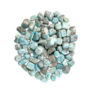 Blue Aragonite Tumbled Stones