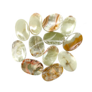 Green Onyx Worry Stones