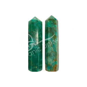 Polished Chrysocolla Obelisk 6 Sides