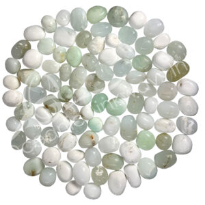 TUMBLED STONES - JADE, WHITE 20-30 MM