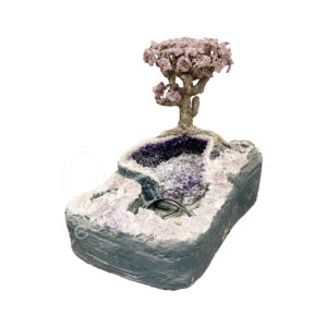 FOUNTAIN - GEM TREE AMETHYST 10"H