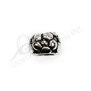 (CLOSE OUT) BEADS - METAL FLOWER SPACER (PK 10) 8 MM W X 7 MM D