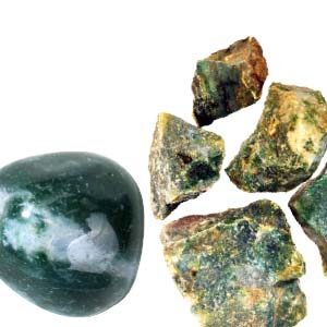 Agate, Green Moss