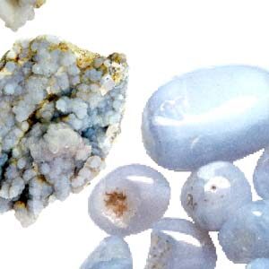 Chalcedony, Blue