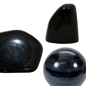 Obsidian, Black